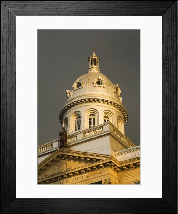 Framed Print : Dome of College Universitaire de Saint-Boniface, Winnipeg, Manitoba, Canada Framed Print : Dome of College Universitaire de Saint-Boniface, Winnipeg, Manitoba, Canada
