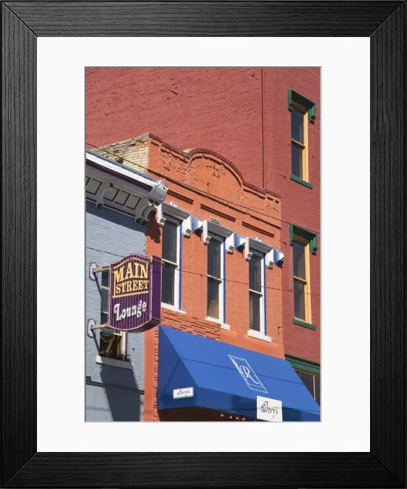 Framed Print : Main Street, National Historic District, Butte, Montana, United States of America Framed Print : Main Street, National Historic District, Butte, Montana, United States of America