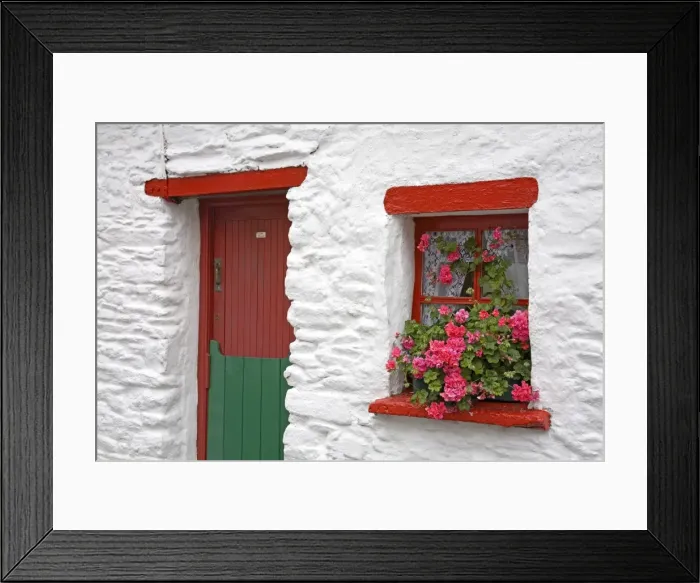 Framed Print : Cottage, Dingle Town, Dingle Peninsula, County Kerry, Munster, Republic of Ireland Framed Print : Cottage, Dingle Town, Dingle Peninsula, County Kerry, Munster, Republic of Ireland