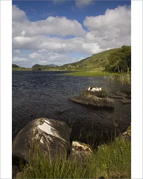 Looscaunagh Lake, Killarney National Park, County Kerry, Munster, Republic of Ireland