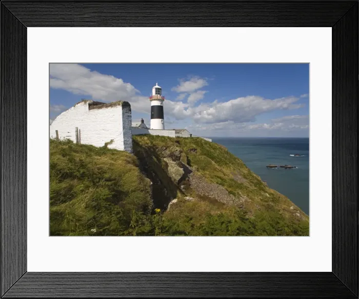 Framed Print : Mine Head Lighthouse, County Waterford, Munster, Republic of Ireland, Europe Framed Print : Mine Head Lighthouse, County Waterford, Munster, Republic of Ireland, Europe