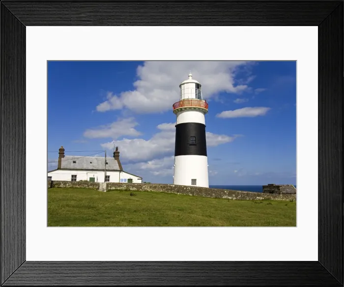 Framed Print : Mine Head Lighthouse, County Waterford, Munster, Republic of Ireland, Europe Framed Print : Mine Head Lighthouse, County Waterford, Munster, Republic of Ireland, Europe