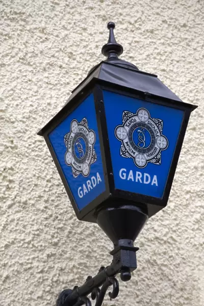 Police Station Lamp, Adare Village, County Limerick, Munster, Republic of Ireland, Europe