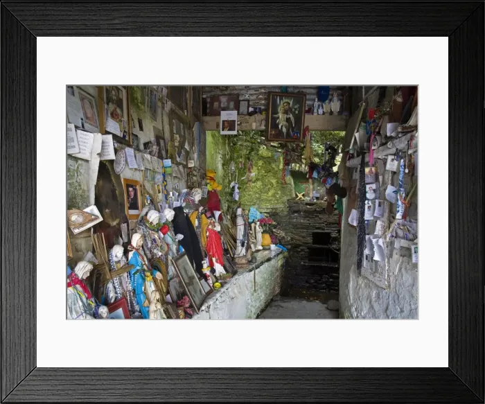 Framed Print : St. Bridgetss Well, Liscannor, County Clare, Munster, Republic of Ireland, Europe Framed Print : St. Bridgetss Well, Liscannor, County Clare, Munster, Republic of Ireland, Europe