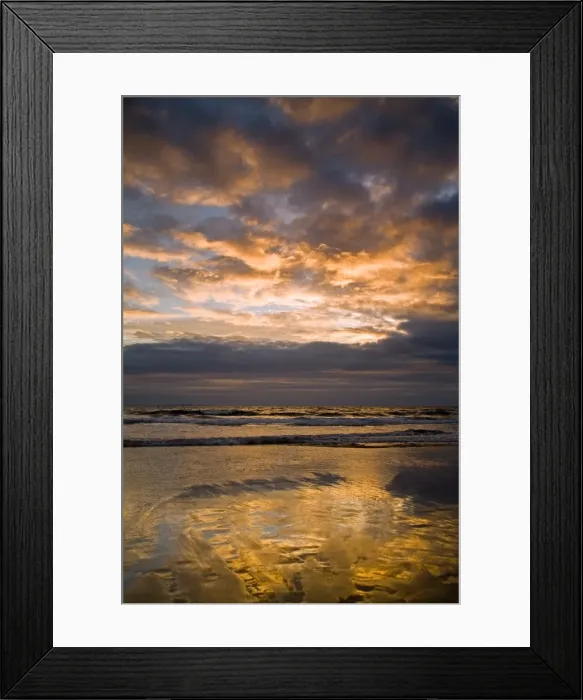 Framed Print : Fanore Beach, County Clare, Munster, Republic of Ireland, Europe