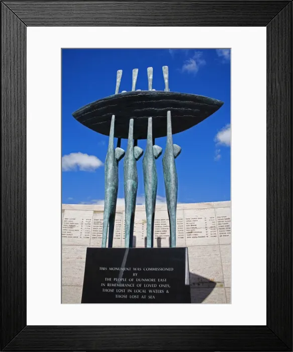 Framed Print : Lost at Sea Memorial, Dunmore East, County Waterford, Munster, Republic of Ireland Framed Print : Lost at Sea Memorial, Dunmore East, County Waterford, Munster, Republic of Ireland