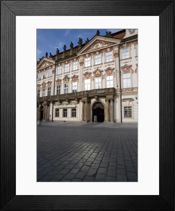 Framed Print : Kisky Palace, Old Town Square, Old Town, Prague, Czech Republic, Europe Framed Print : Kisky Palace, Old Town Square, Old Town, Prague, Czech Republic, Europe