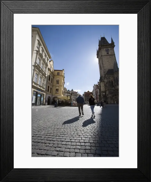 Framed Print : Town Hall Clock, Old Town Square, Old Town, Prague, Czech Republic, Europe Framed Print : Town Hall Clock, Old Town Square, Old Town, Prague, Czech Republic, Europe