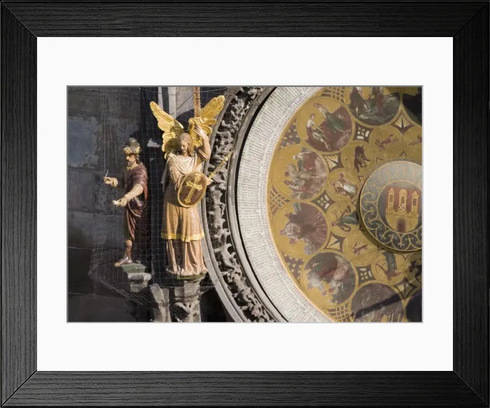 Framed Print : Town Hall Clock (Astronomical clock), Old Town Square, Old Town, Prague Framed Print : Town Hall Clock (Astronomical clock), Old Town Square, Old Town, Prague