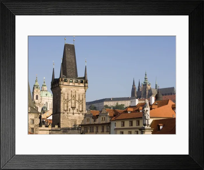 Framed Print : Little Quarter Bridge Tower, Church of St. Nicholas, Little Quarter, UNESCO World Heritage Site Framed Print : Little Quarter Bridge Tower, Church of St. Nicholas, Little Quarter, UNESCO World Heritage Site