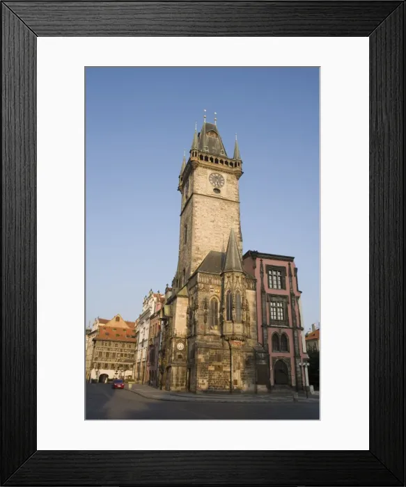 Framed Print : Early morning, Town Hall, Old Town Square, Old Town, Prague, Czech Republic, Europe Framed Print : Early morning, Town Hall, Old Town Square, Old Town, Prague, Czech Republic, Europe