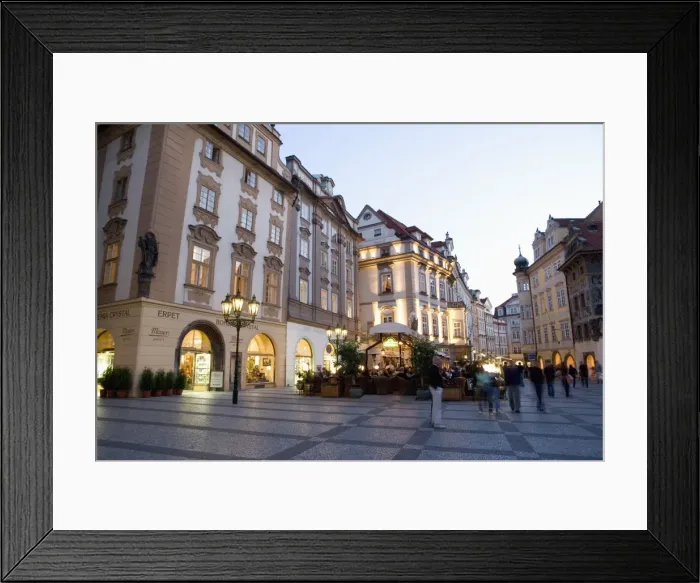Framed Print : Evening, Old Town Square, Old Town, Prague, Czech Republic, Europe Framed Print : Evening, Old Town Square, Old Town, Prague, Czech Republic, Europe