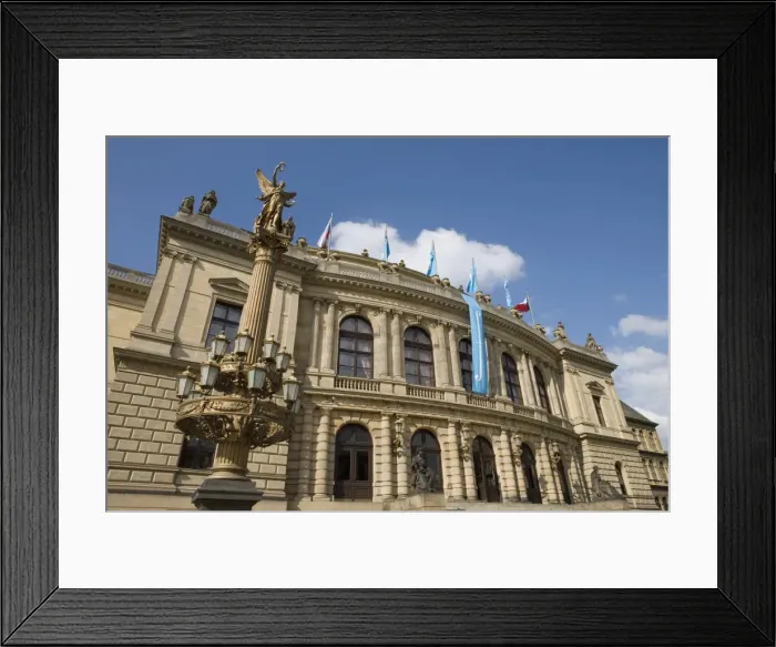 Framed Print : Rudolfinum, Old Town, Prague, Czech Republic, Europe Framed Print : Rudolfinum, Old Town, Prague, Czech Republic, Europe