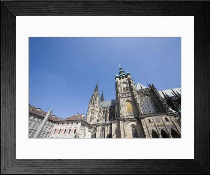 Framed Print : St. Vituss Cathedral courtyard, Prague Castle, UNESCO World Heritage Site Framed Print : St. Vituss Cathedral courtyard, Prague Castle, UNESCO World Heritage Site