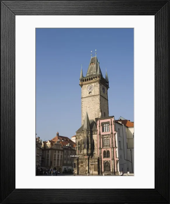 Framed Print : Early morning, Town Hall, Old Town Square, Old Town, Prague, Czech Republic, Europe Framed Print : Early morning, Town Hall, Old Town Square, Old Town, Prague, Czech Republic, Europe