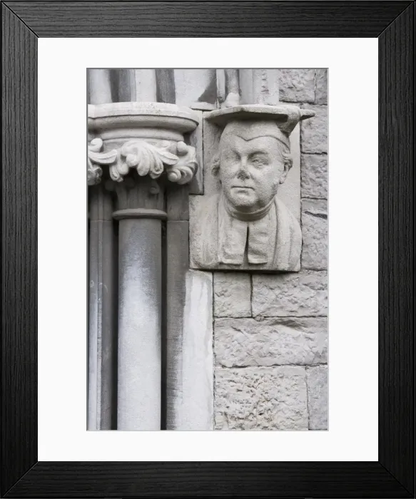 Framed Print : Carving at entrance to St. Patricks Cathedral, Dublin, Republic of Ireland, Europe Framed Print : Carving at entrance to St. Patricks Cathedral, Dublin, Republic of Ireland, Europe