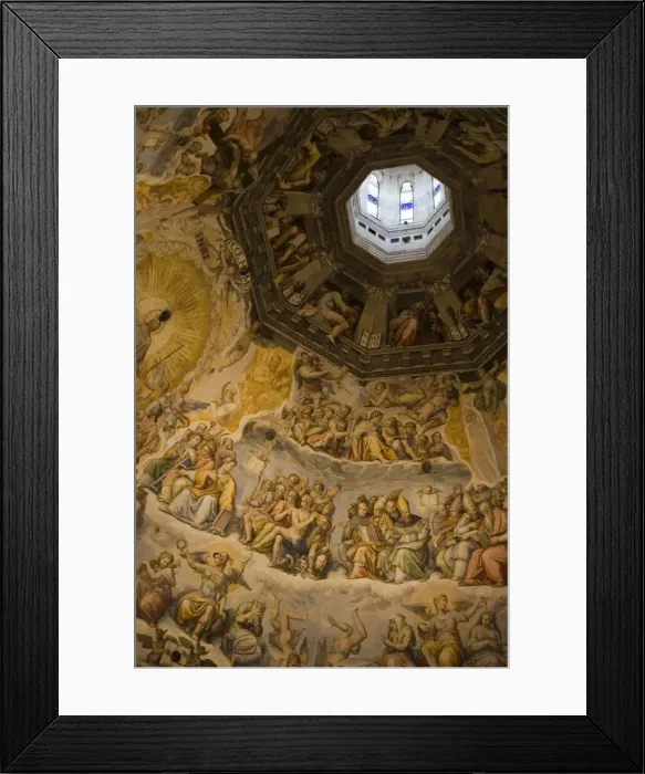 Framed Print : Inside the dome of the Duomo, Florence, Tuscany, Italy, Europe Framed Print : Inside the dome of the Duomo, Florence, Tuscany, Italy, Europe