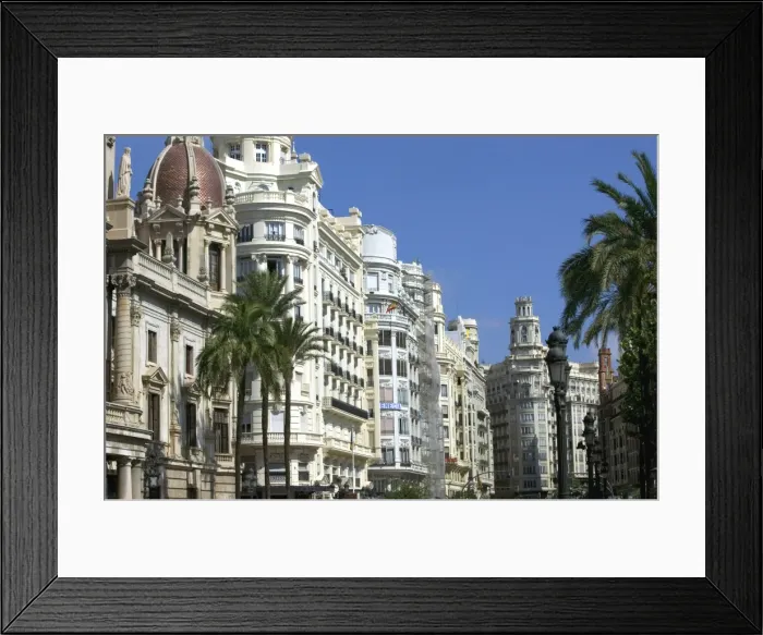 Framed Print : Plaza del Ayuntamiento (City Hall Square), Valencia, Spain, Europe Framed Print : Plaza del Ayuntamiento (City Hall Square), Valencia, Spain, Europe
