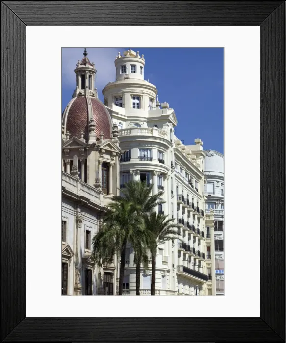 Framed Print : Plaza del Ayuntamiento (City Hall Square), Valencia, Spain, Europe Framed Print : Plaza del Ayuntamiento (City Hall Square), Valencia, Spain, Europe