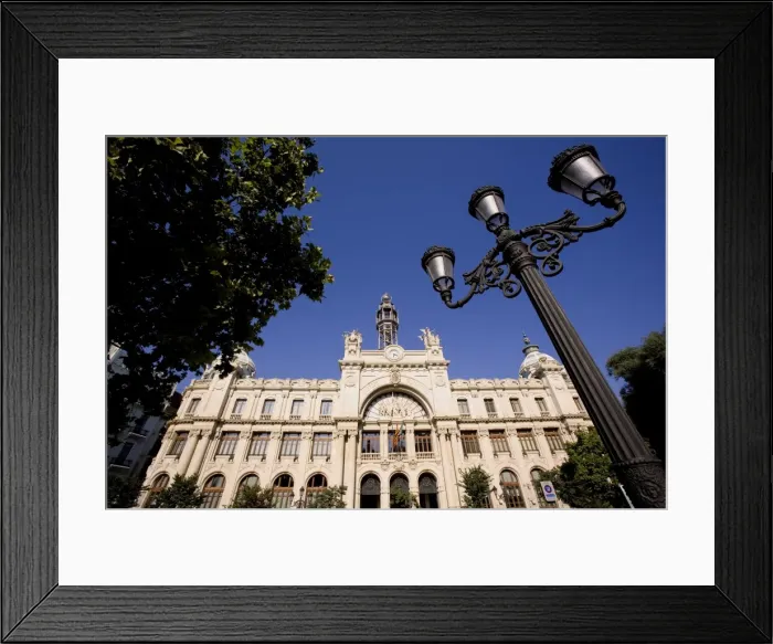 Framed Print : Post Office Building, Plaza del Ayuntamiento (City Hall Square), Valencia, Spain, Europe Framed Print : Post Office Building, Plaza del Ayuntamiento (City Hall Square), Valencia, Spain, Europe