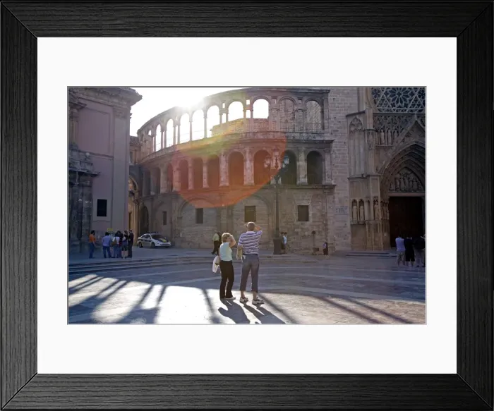Framed Print : Plaza de la Virgen (Virgen Square), Valencia, Spain, Europe Framed Print : Plaza de la Virgen (Virgen Square), Valencia, Spain, Europe