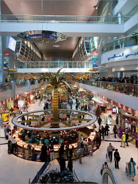 Interior, Dubai International Airport, Dubai, United Arab Emirates, Middle East