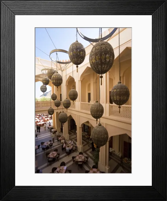Framed Print : Arabian Globe decorations, Shangri-La Resort, Al Jissah, Muscat, Oman, Middle East Framed Print : Arabian Globe decorations, Shangri-La Resort, Al Jissah, Muscat, Oman, Middle East
