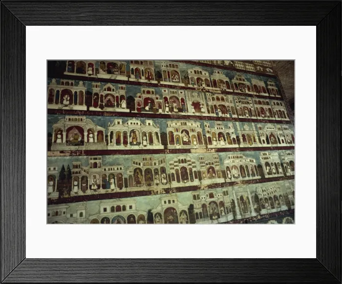 Framed Print : Murals in Tipu Sultans palace, Seringapatam, Mysore, Karnataka state, India, Asia Framed Print : Murals in Tipu Sultans palace, Seringapatam, Mysore, Karnataka state, India, Asia