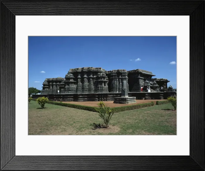 Framed Print : Hoysaleswara Temple, Halebid, near Mysore, India, Asia Framed Print : Hoysaleswara Temple, Halebid, near Mysore, India, Asia