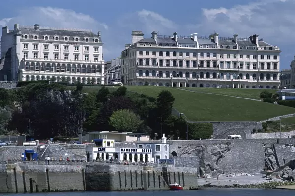 Regency houses including Lady Astors House, Plymouth Hoe, Plymouth