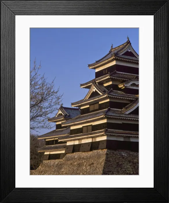 Framed Print : Matsumoto castle, one of only three remaining original wooden castles, Nagano-ken Framed Print : Matsumoto castle, one of only three remaining original wooden castles, Nagano-ken