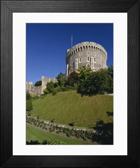 Framed Print : The Round Tower at Windsor Castle, Berkshire, England, United Kingdom, Europe Framed Print : The Round Tower at Windsor Castle, Berkshire, England, United Kingdom, Europe