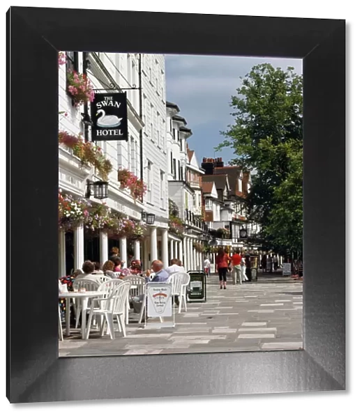 The Pantiles, a colonnade of 18th and 19th century shops and houses in Tunbridge Wells