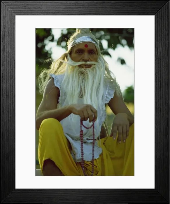 Framed Print : Actor in the Ramlilla, the stage play of the Hindu epic the Ramayana, Varanasi Framed Print : Actor in the Ramlilla, the stage play of the Hindu epic the Ramayana, Varanasi