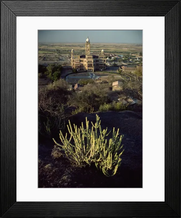 Framed Print : Wankaner Palace, Gujarat state, India, Asia Framed Print : Wankaner Palace, Gujarat state, India, Asia