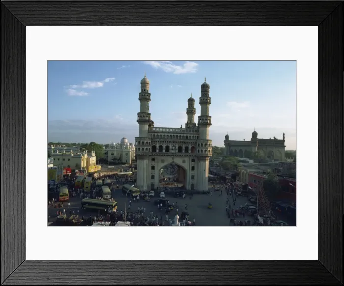 Framed Print : The Char Minar, Hyderabad, Andhra Pradesh, India, Asia Framed Print : The Char Minar, Hyderabad, Andhra Pradesh, India, Asia