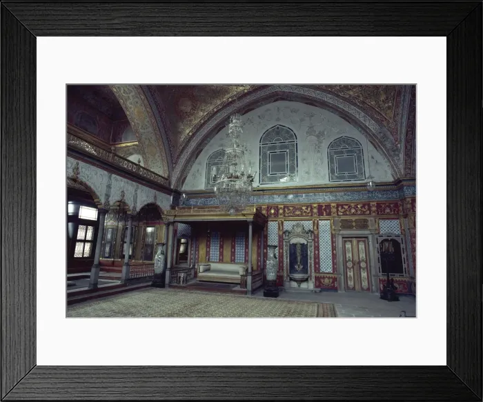 Framed Print : Main reception room, the Harem, Topkapi Palace, Istanbul, Turkey, Europe Framed Print : Main reception room, the Harem, Topkapi Palace, Istanbul, Turkey, Europe