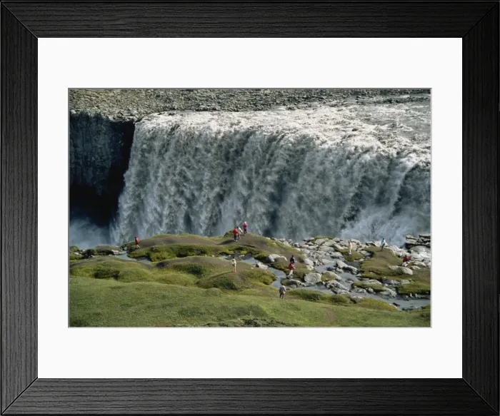Framed Print : Dettifoss, Europes largest waterfall on Jokulsa a Fjollum River, Iceland Framed Print : Dettifoss, Europes largest waterfall on Jokulsa a Fjollum River, Iceland