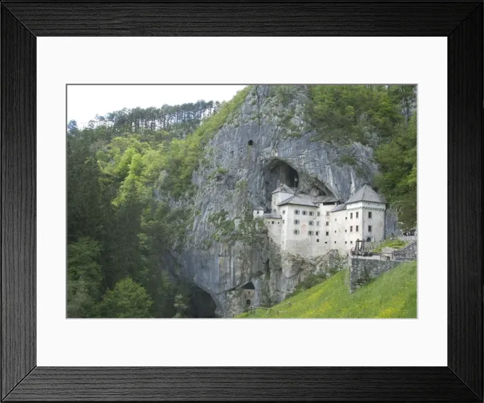 Framed Print : Predjama Castle, built in mouth of cave, near Postojna, Slovenia, Europe Framed Print : Predjama Castle, built in mouth of cave, near Postojna, Slovenia, Europe