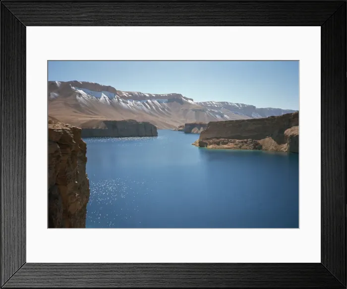 Framed Print : Band-e-Amir, Afghanistan, Asia Framed Print : Band-e-Amir, Afghanistan, Asia