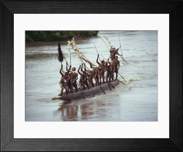 Framed Print : Asmat, racing canoes, Irian Jaya, Indonesia, Southeast Asia, Asia Framed Print : Asmat, racing canoes, Irian Jaya, Indonesia, Southeast Asia, Asia