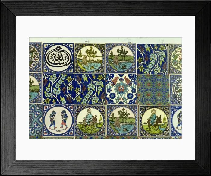 Framed Print : Modern and traditional designs from Tukahya, Anatolia, Turkey, Asia Minor, Eurasia Framed Print : Modern and traditional designs from Tukahya, Anatolia, Turkey, Asia Minor, Eurasia