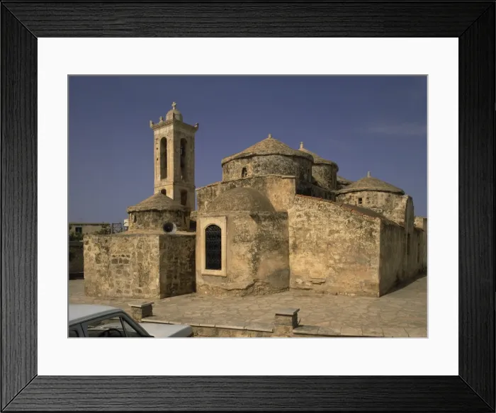 Framed Print : Unusual domes, Ayia Paraskevi church, dating from the 11th century, Yeroskipos near Paphos Framed Print : Unusual domes, Ayia Paraskevi church, dating from the 11th century, Yeroskipos near Paphos
