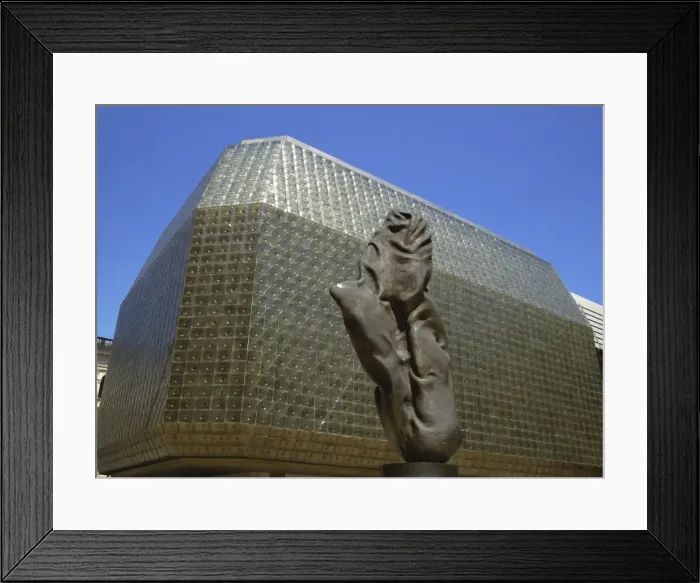 Framed Print : The new theatre, Prague, Czech Republic, Europe Framed Print : The new theatre, Prague, Czech Republic, Europe