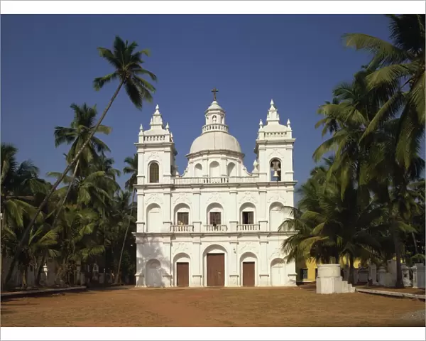 Church of St. Alex, Calangute, Goa, India, Asia