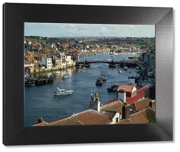 Whitby Harbour, Whitby, North Yorkshire, England, United Kingdom, Europe