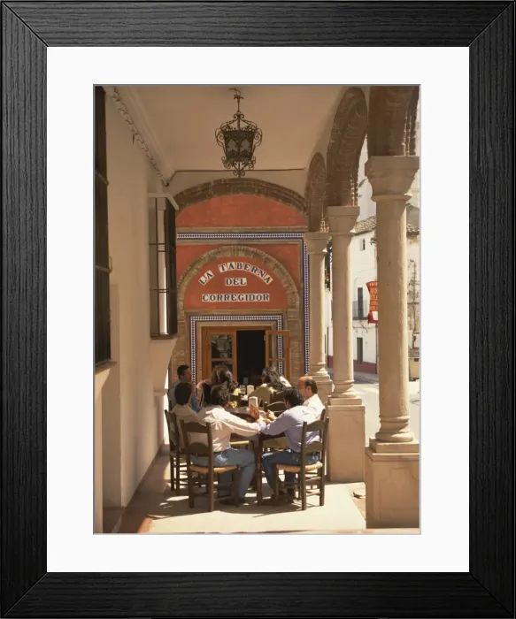 Framed Print : Taberna in the old town, Ronda, Andalucia, Spain, Europe Framed Print : Taberna in the old town, Ronda, Andalucia, Spain, Europe