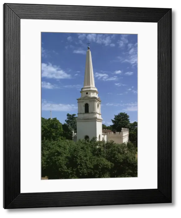 Framed Print : St. Marys church, Madras, India, Asia Framed Print : St. Marys church, Madras, India, Asia