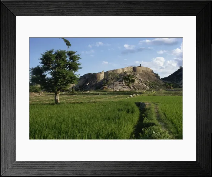 Framed Print : Gungee Fort, Madras, India, Asia Framed Print : Gungee Fort, Madras, India, Asia