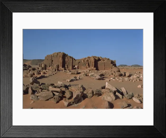 Framed Print : North East temple, Musawwarat es Sofra, Es Sofra, Sudan, Africa Framed Print : North East temple, Musawwarat es Sofra, Es Sofra, Sudan, Africa